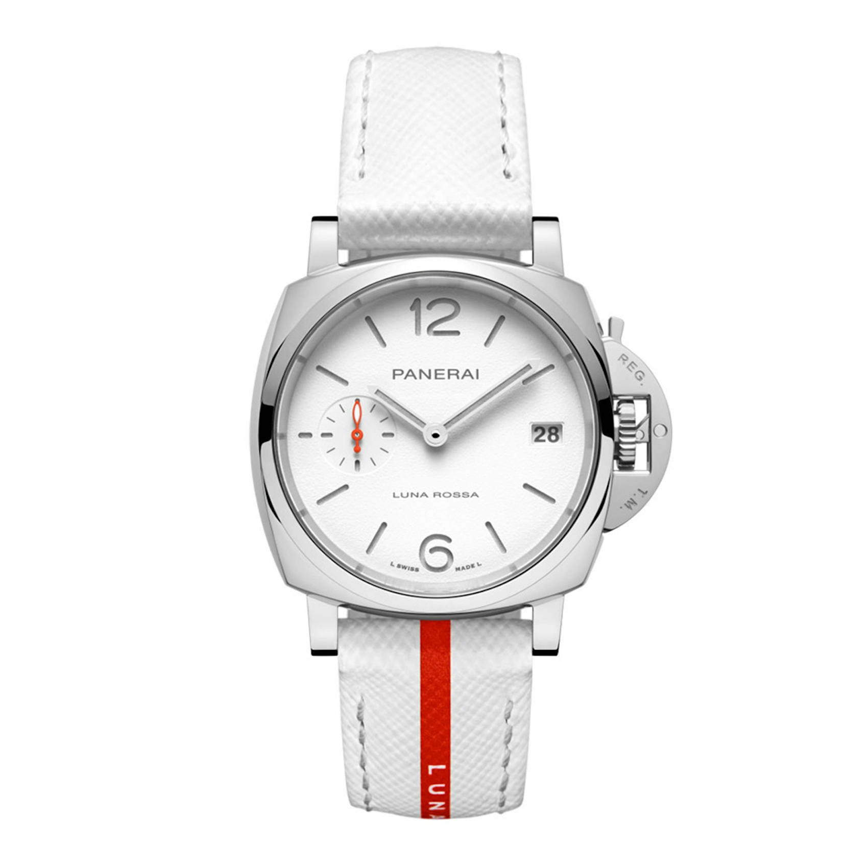 Vertical Luminor Due Luna Rossa 38mm