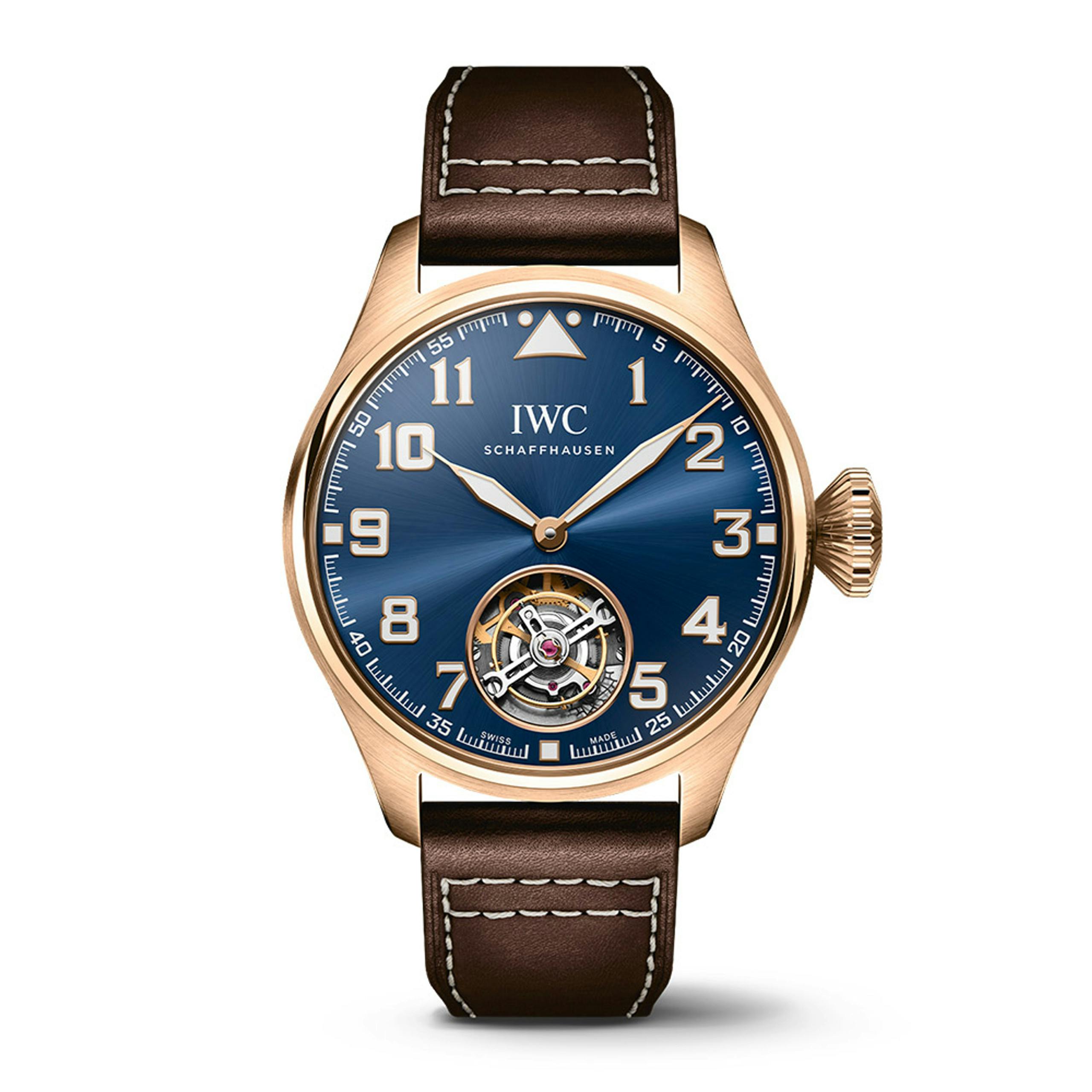 Vertical IWC Schaffhausen Big Pilot’s Watch 43 Tourbillon Le Petit Prince IW329502