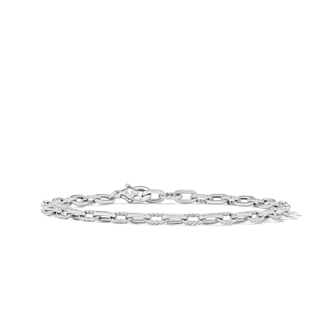 Vertical DY Madison Chain Bracelet in Sterling Silver, 3mm