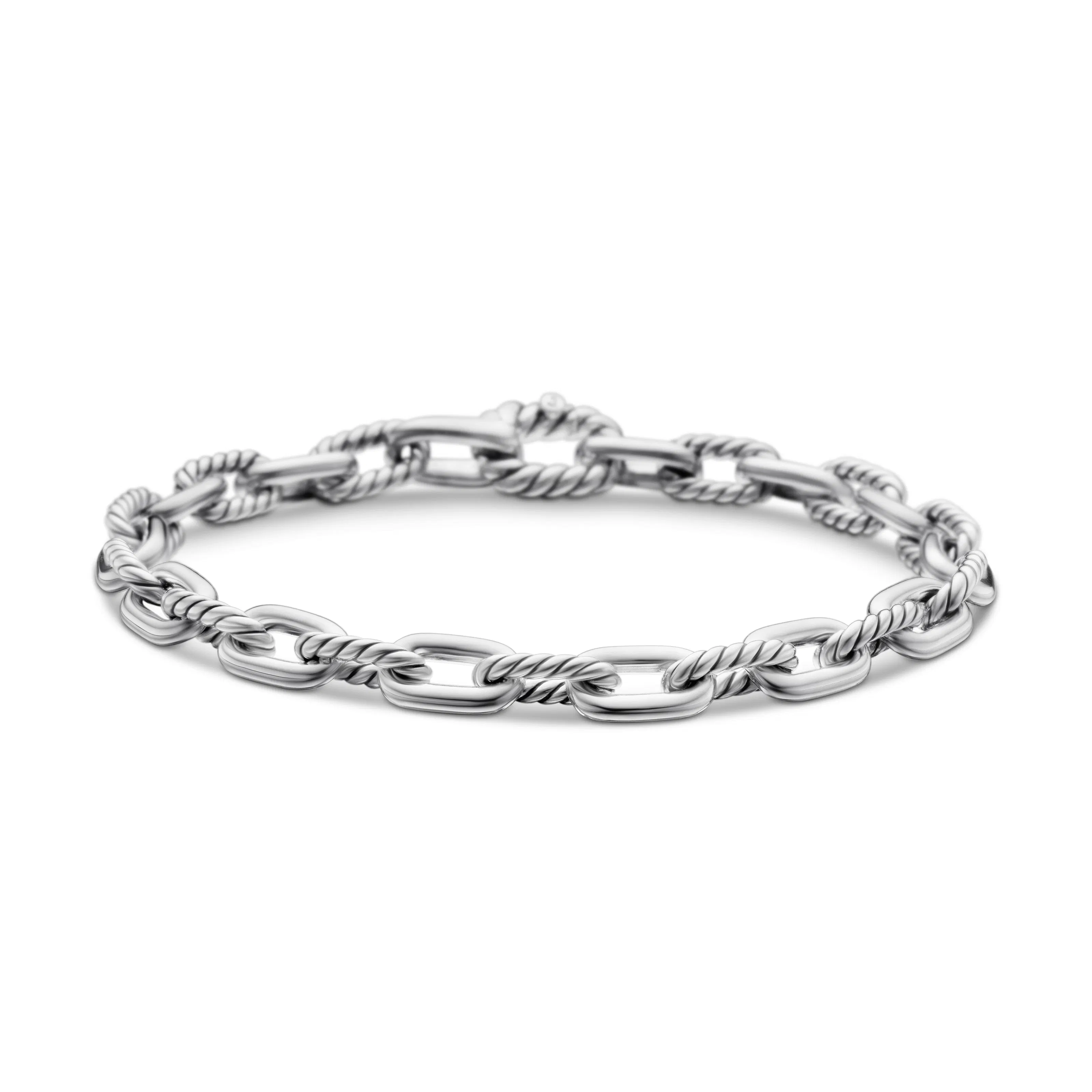 Vertical DY Madison Chain Bracelet in Sterling Silver, 5.5mm