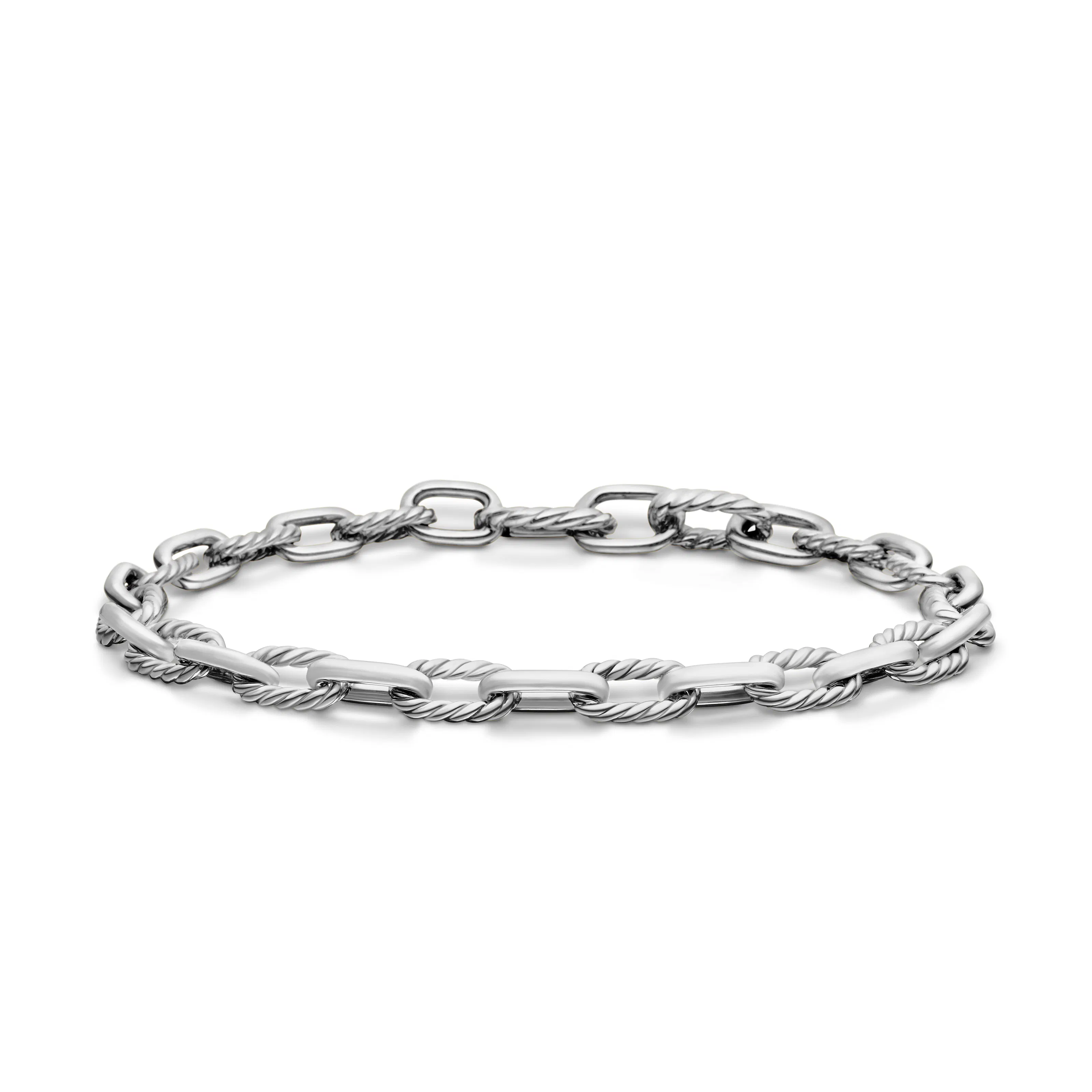 Vertical DY Madison Chain Bracelet in Sterling Silver, 6mm