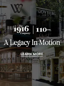 The 1916 Company jewelry and watch showroom locations, a 110-year legacy