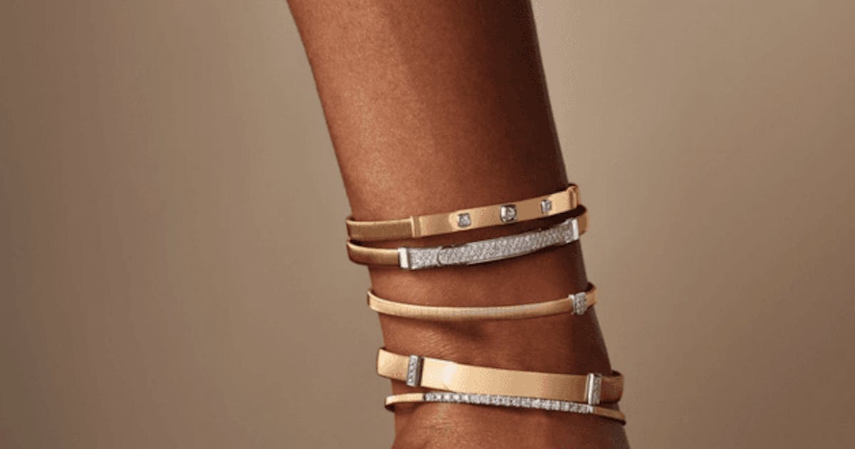 Luxury Bracelets Designer Diamond Gold Styles 1916