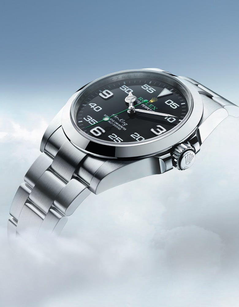 Air King in the clouds